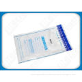 Pe Plastic Tamper Proof Side Sealed Security Seal Bags For Cash , Cheque